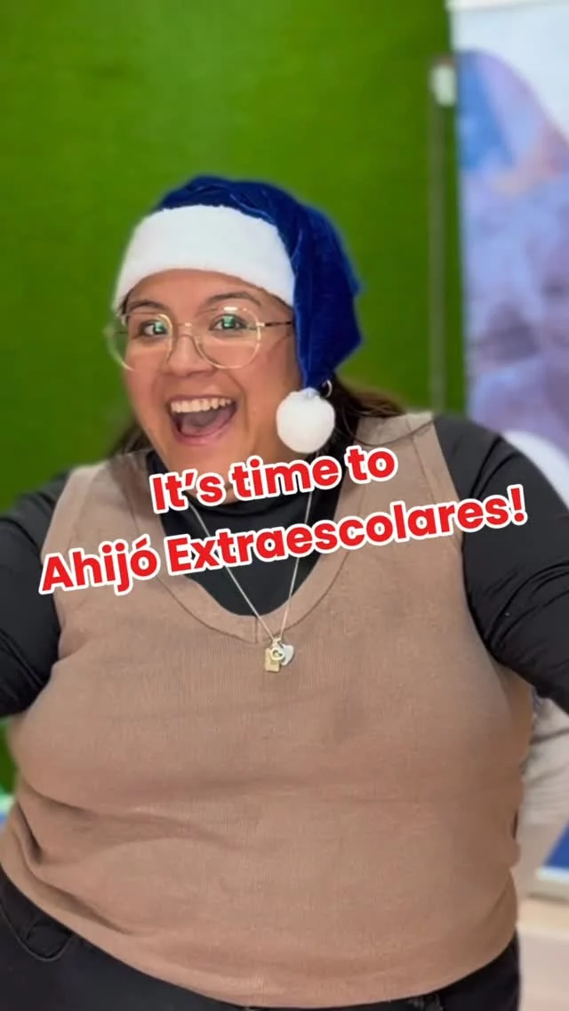 🎄 ¡𝗔𝗹𝗹 𝗜 𝗪𝗮𝗻𝘁 𝗳𝗼𝗿 𝗖𝗵𝗿𝗶𝘀𝘁𝗺𝗮𝘀… 𝗶𝘀 𝗛𝗘𝗥𝗘! 🎄✨

Comienzan las semanas más mágicas del año y en 𝗔𝗵𝗶𝗷𝗼́ ya hemos descongelado a nuestra particular 𝗠𝗮𝗿𝗶𝗮𝗵 𝗖𝗮𝗿𝗲𝘆 🎶❄️

La Navidad lo inunda todo: buenas costumbres, amor, paz y momentos que se quedan para siempre.

Adornos listos ✨
Árbol montado 🎄
Carta a los Reyes enviada 👑

¡Todo preparado para vivirla como se merece!

Y ahora cuéntanos…
¿𝗬𝗮 𝗵𝗮 𝗹𝗹𝗲𝗴𝗮𝗱𝗼 𝗹𝗮 𝗡𝗮𝘃𝗶𝗱𝗮𝗱 𝗮 𝘁𝘂 𝗰𝗮𝘀𝗮? 💫🎁

 

#AhijoExtraescolares #Navidad #Equipo